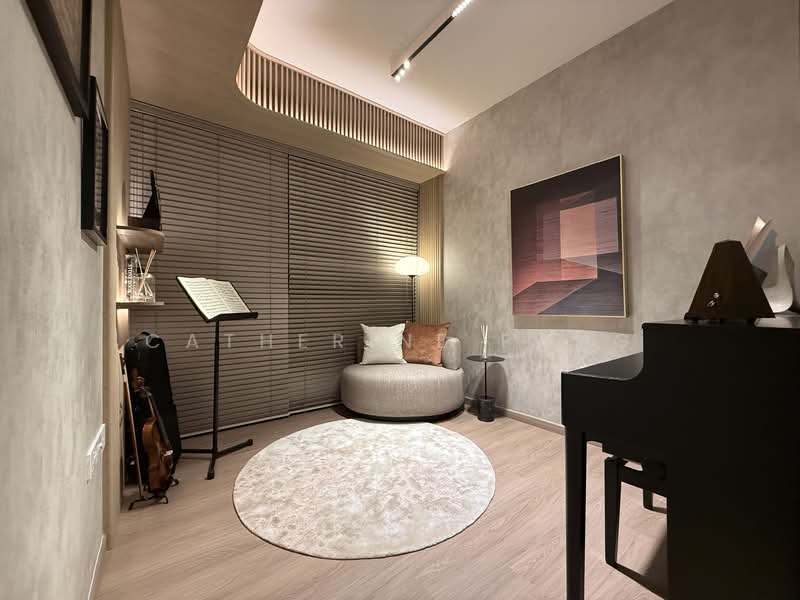 Pinery Residences Condominium For Sale at S$ 3,290,000 | PropertyGuru Singapore - Music & relax room 