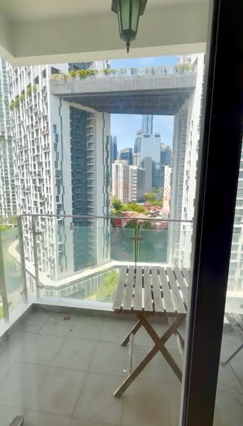 The Beacon, 130 Cantonment Road, 2 Bedrooms, 1,163 sqft, Apartment For Sale, by Khim Ker, 500085378 - Balcony - PropertyGuru.com.sg