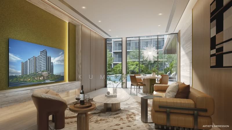Pinery Residences Condominium For Sale at S$ 2,070,000 | PropertyGuru Singapore - Living Room