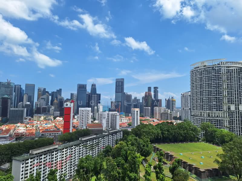 The Landmark Condominium For Sale at S$ 3,328,888 | PropertyGuru Singapore - Stunning Unblocked View from Living Room