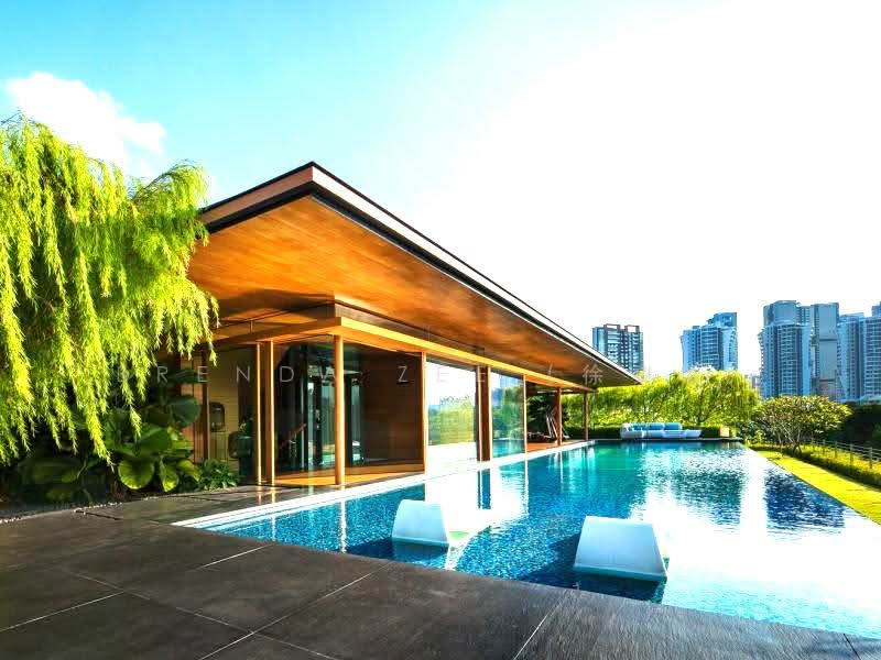 945O9938 BRENDA ✧ Designer GCB in Prime Location ✧ Infinity Pool ✧ Spa ✧ Gym, Bishopsgate, Chatsworth, Jervois, 6 Bedrooms, 15,135 sqft, Good Class Bungalow For Rent, by Brenda Zee (徐黎倫), 500085453 - Infinity Pool / Gym - PropertyGuru.com.sg