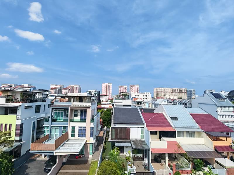Brand New 3.5 Stys Semi-Detached with Attic, Pool & Home Lift in Kembangan Estate Semi-Detached House For Sale at S$ 6,300,000 | PropertyGuru Singapore - Exterior