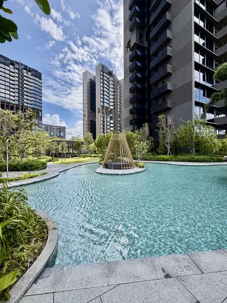 Lentor Modern, Lentor Central, 3 Bedrooms, 990 sqft, Condominium For Sale, by Gavin Neo, 500085492 - Pool - PropertyGuru.com.sg