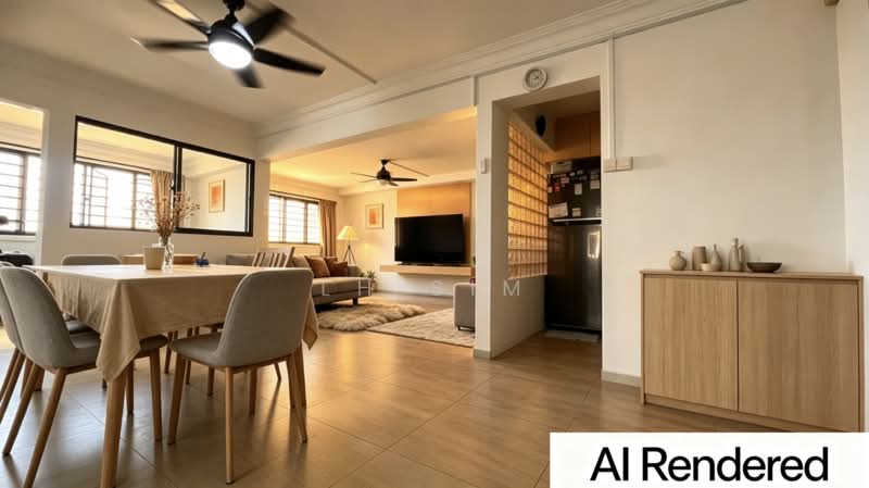 173 Bishan Street 13, 173 Bishan Street 13, 4 Bedrooms, 1,301 sqft, HDB Flat For Sale, by LH Sim, 500085596 - Living Room - PropertyGuru.com.sg