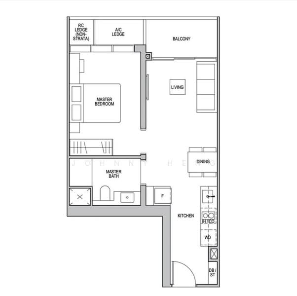Lentor Modern, Lentor Central, 1 Bedroom, 527 sqft, Condominium For Rent, by Johnny Heng, 500085622 - PropertyGuru.com.sg