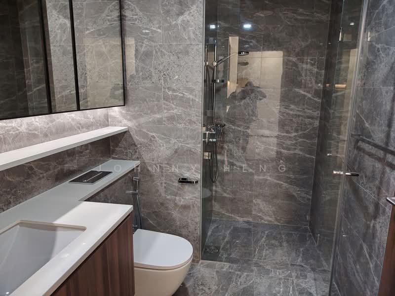 Lentor Modern, Lentor Central, 1 Bedroom, 527 sqft, Condominium For Rent, by Johnny Heng, 500085622 - Bathroom - PropertyGuru.com.sg