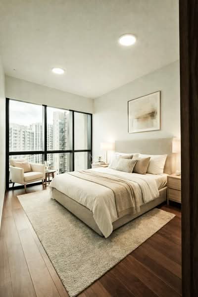 Lentor Modern, 7 Lentor Central, 2 Bedrooms, 732 sqft, Condominium For Rent, by Daniel Low, 500085705 - Bedroom - PropertyGuru.com.sg