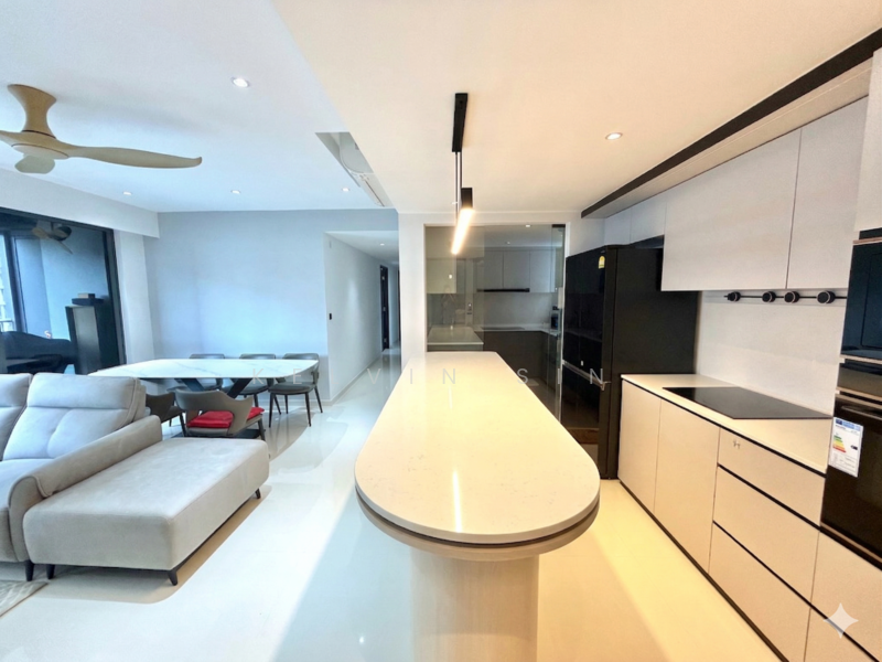 Bellewaters Executive Condominium For Sale at S$ 2,499,999 | PropertyGuru Singapore - Living Room