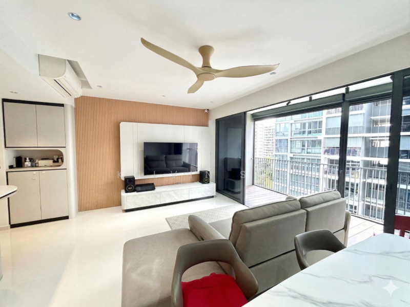 Bellewaters Executive Condominium For Sale at S$ 2,499,999 | PropertyGuru Singapore - Living Room