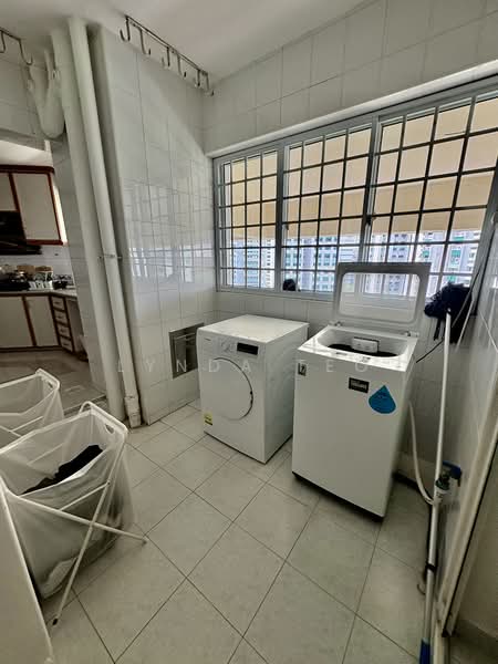 Ivory Heights, Jurong East Street 13, Room Rental, 100 sqft, Apartment For Rent, by Lynda Teo, 500085823 - Yard with washer and dryer - PropertyGuru.com.sg