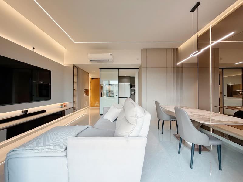 Austville Residences Executive Condominium For Sale at S$ 2,190,000 | PropertyGuru Singapore - Living Room