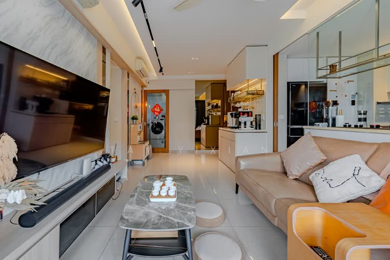 Rivercove Residences EC Condominium For Sale at S$ 1,880,000 | PropertyGuru Singapore - Living Room