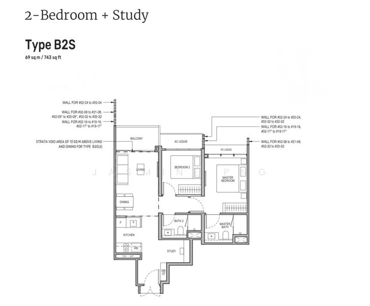 Tembusu Grand, 96 Jalan Tembusu, 2 Bedrooms, 743 sqft, Condominium For Rent, by Jasmine Png, 500085893 - PropertyGuru.com.sg