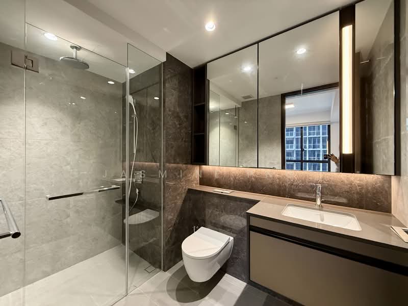 Tembusu Grand, 96 Jalan Tembusu, 2 Bedrooms, 743 sqft, Condominium For Rent, by Jasmine Png, 500085893 - Common Bathroom - PropertyGuru.com.sg