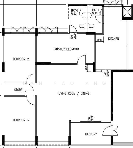 2 Chai Chee Road, 2 Chai Chee Road, Bedok / Upper East Coast, 4 Bedrooms, 1,421 sqft, HDB Flat For Sale, by Fan Hao Ang, 500085915 - PropertyGuru.com.sg