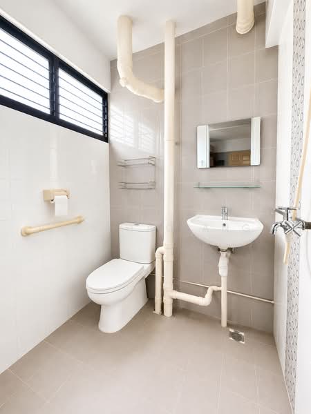 106 Bedok Reservoir Road, 106 Bedok Reservoir Road, 3 Bedrooms, 980 sqft, HDB Flat For Sale, by Fan Hao Ang, 500085915 - AI rendering Bathroom - PropertyGuru.com.sg