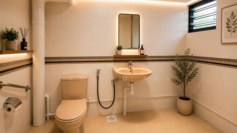 2 Chai Chee Road, 2 Chai Chee Road, Bedok / Upper East Coast, 4 Bedrooms, 1,421 sqft, HDB Flat For Sale, by Fan Hao Ang, 500085915 - Bathroom - PropertyGuru.com.sg