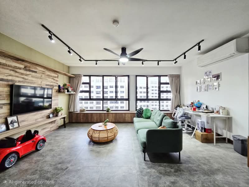463B Bukit Batok Street 41 HDB Flat For Sale at S$ 860,000 | PropertyGuru Singapore - Living Room