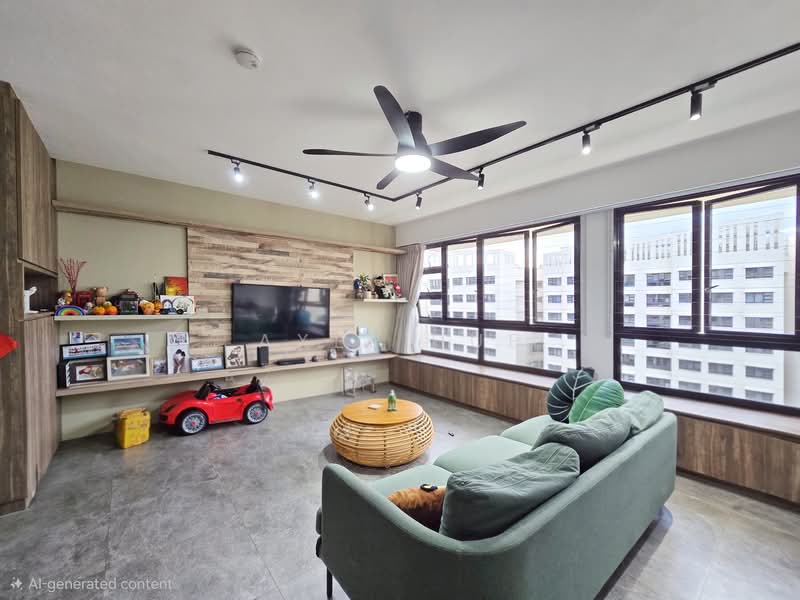 463B Bukit Batok Street 41 HDB Flat For Sale at S$ 860,000 | PropertyGuru Singapore - Living Room