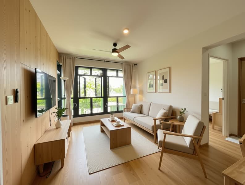 104A Bidadari Park Drive, 104A Bidadari Park Drive, 2 Bedrooms, 732 sqft, HDB Flat For Sale, by Adrian Kwek, 500086014 - Living Room - PropertyGuru.com.sg