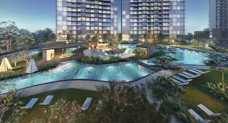 Parc Esta Condominium For Sale at S$ 970,000 | PropertyGuru Singapore - Pool