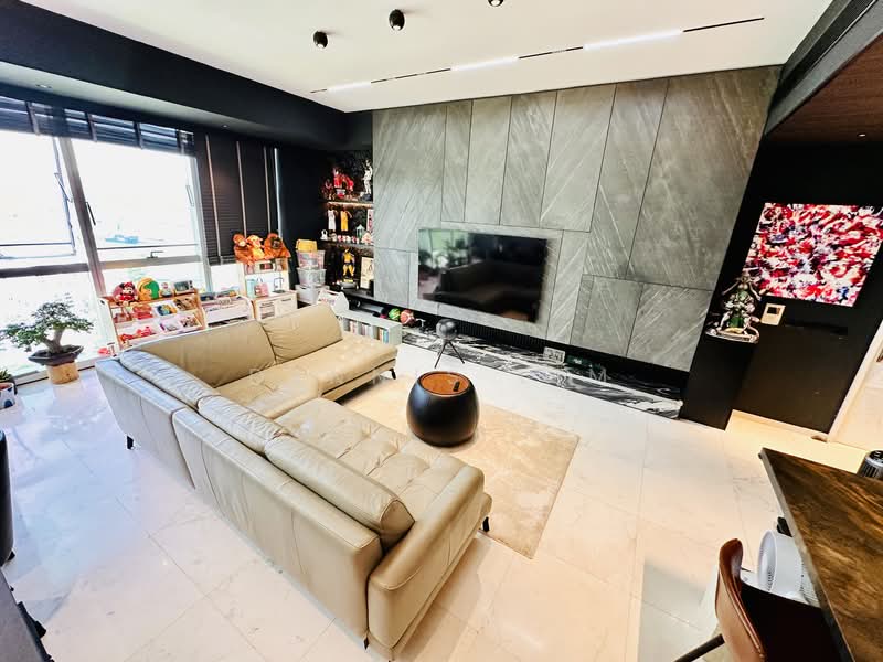 Reflections at Keppel Bay Condominium For Sale at S$ 3,200,000 | PropertyGuru Singapore - Living Room