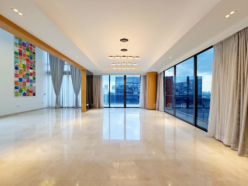 Trilight Condominium For Sale at S$ 14,680,000 | PropertyGuru Singapore - Living Room