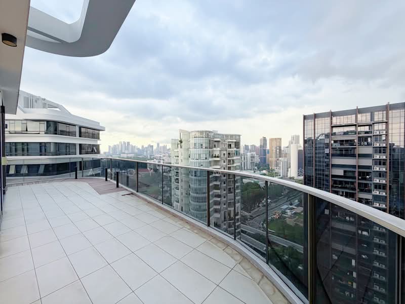 Trilight Condominium For Sale at S$ 14,680,000 | PropertyGuru Singapore - Balcony