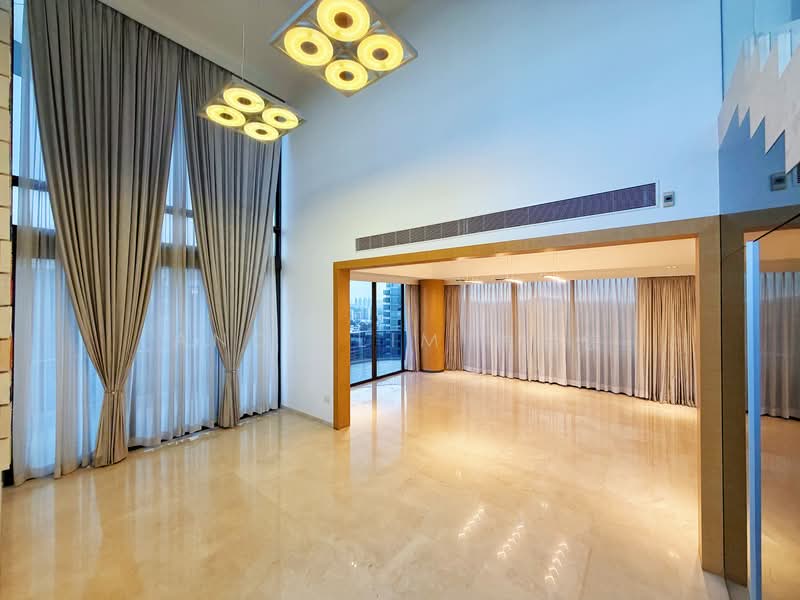 Trilight Condominium For Sale at S$ 14,680,000 | PropertyGuru Singapore - Living Room