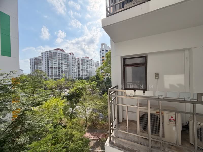 123D Rivervale Drive HDB Flat For Sale at S$ 648,000 | PropertyGuru Singapore - Service Yard View