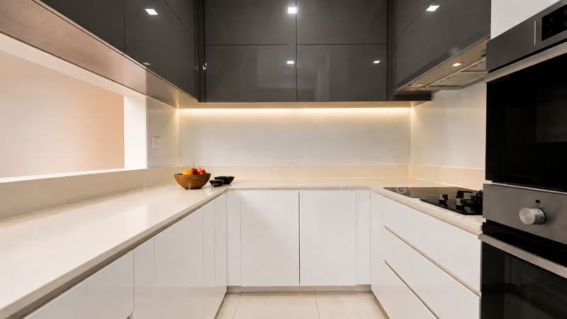 Modern Home w Lift & Terrace, , 5 Bedrooms, 5,052 sqft, Terraced House For Rent, by Eileen Wong, 500086152 - Kitchen - PropertyGuru.com.sg