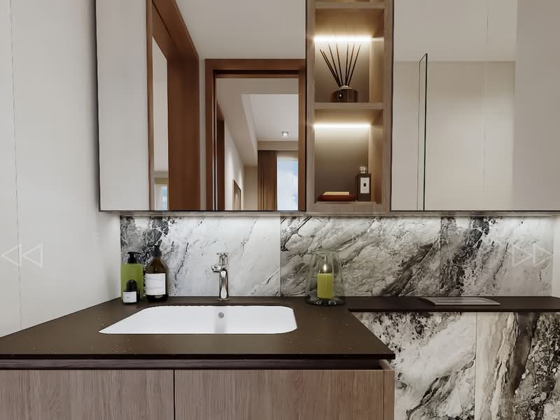 Lentor Hills Residences Apartment For Sale at S$ 1,800,000 | PropertyGuru Singapore - Bathroom 2