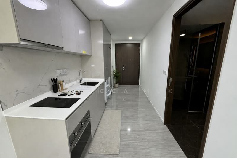 Parc Esta, 822 Sims Avenue, 1 Bedroom, 420 sqft, Condominium For Rent, by Rebecca Mok, 500086218 - Kitchen - PropertyGuru.com.sg