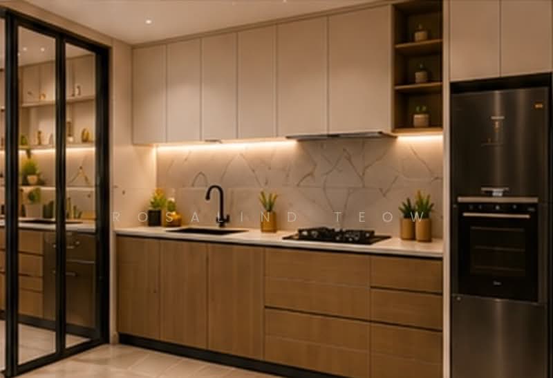 37 Marsiling Drive, 37 Marsiling Drive, 3 Bedrooms, 1,302 sqft, HDB Flat For Sale, by Rosalind Teow, 500086238 - Kitchen_Artists' Impression - PropertyGuru.com.sg