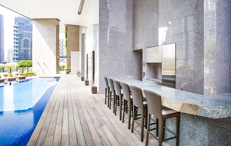 Breathtaking panoramic views /Freehold/ 4-Bed Condo Condominium For Sale at S$ 20,888,888 | PropertyGuru Singapore - Pool