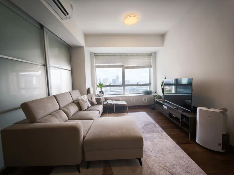 The Sail @ Marina Bay, 2 Marina Boulevard, 2 Bedrooms, 1,033 sqft, Condominium For Rent, by Gina Hoon, 500086298 - Living Room - PropertyGuru.com.sg