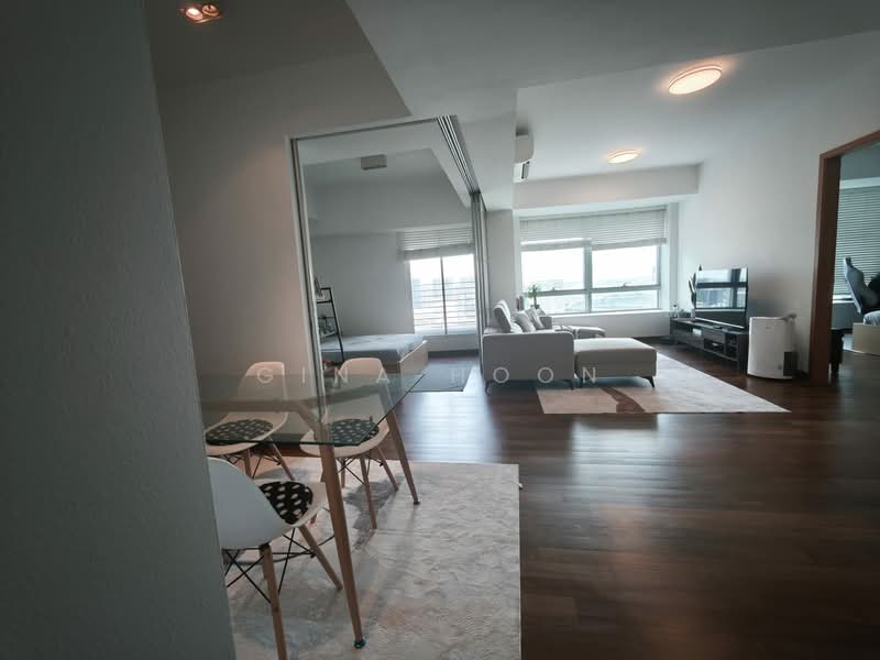 The Sail @ Marina Bay, 2 Marina Boulevard, 2 Bedrooms, 1,033 sqft, Condominium For Rent, by Gina Hoon, 500086298 - Living Room - PropertyGuru.com.sg