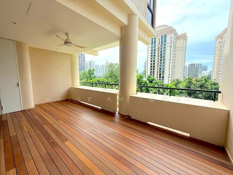 The Colonnade, 82 Grange Road, 3 Bedrooms, 3,993 sqft, Condominium For Rent, by Xavier Aw (欧伟廷), 500086307 - Balcony - PropertyGuru.com.sg