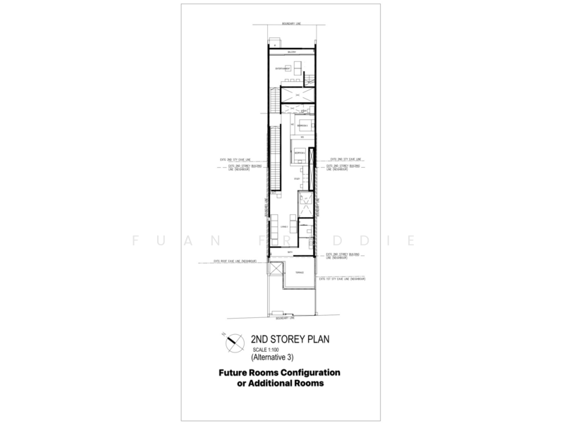 Design & Build Rare 2657sf D19 Freehold 3-storey Terrace with Roof Terrace @ Kovan, Richards Place, 4 Bedrooms, 6,361 sqft, Terraced House For Sale, by Fuan Freddie, 500086319 - PropertyGuru.com.sg