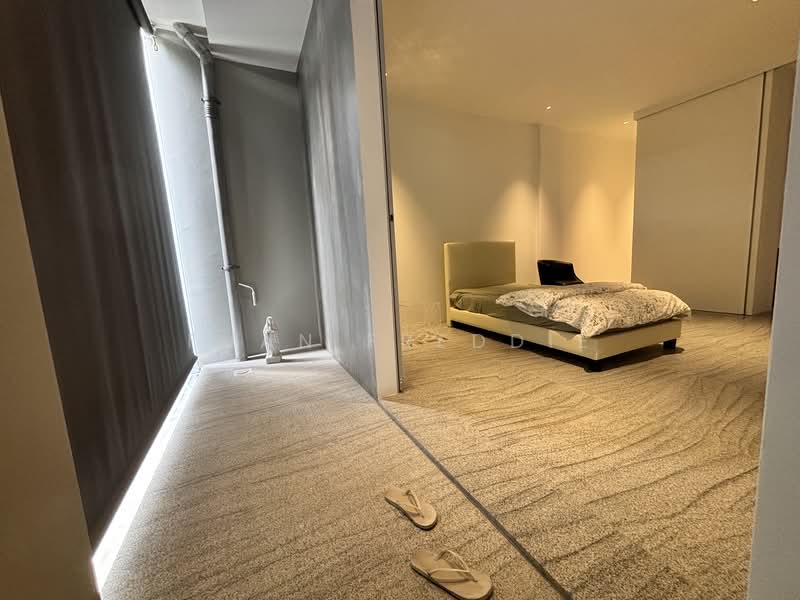 Design & Build Rare 2657sf D19 Freehold 3-storey Terrace with Roof Terrace @ Kovan Terraced House For Sale at S$ 7,780,000 | PropertyGuru Singapore - 2nd Storey Bedroom