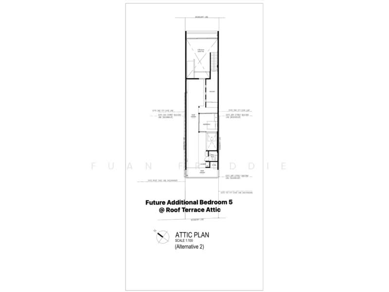 NOT JUST A HOUSE… IT’S YOUR DREAM HOME BLUEPRINT! 不只是房子，而是您的梦想蓝图！, Richards Place, 4 Bedrooms, 6,361 sqft, Terraced House For Sale, by Fuan Freddie, 500086319 - Future Additional Bedroom 5 Alternative - PropertyGuru.com.sg