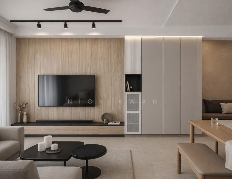 817A Keat Hong Link HDB Flat For Sale at S$ 639,000 | PropertyGuru Singapore - Living Room (Virtual Staging)