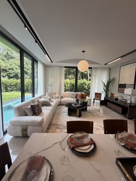 Villas @ Greenbank Park Semi-Detached House For Sale at S$ 10,000,000 | PropertyGuru Singapore - Living Room