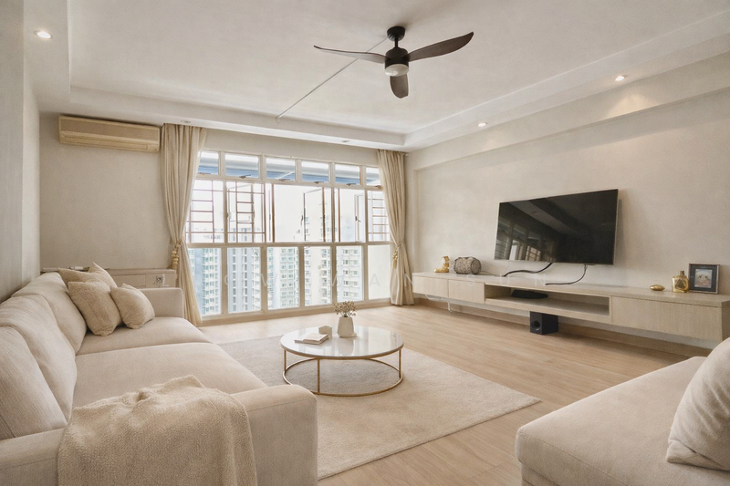 412B Fernvale Link HDB Flat For Sale at S$ 699,999 | PropertyGuru Singapore - Living Room