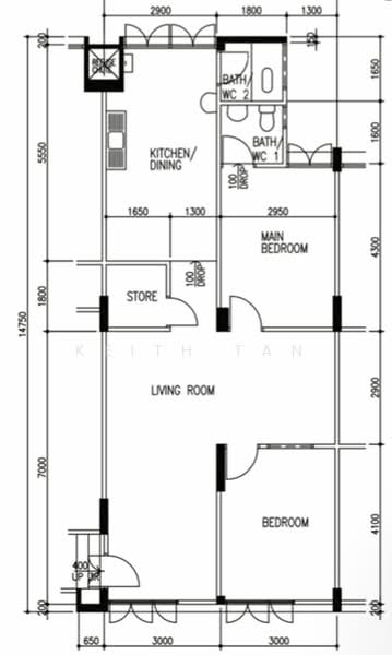 571 Ang Mo Kio Avenue 3 HDB Flat For Sale at S$ 528,000 | PropertyGuru Singapore