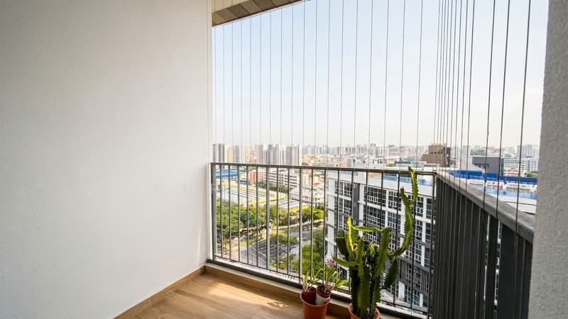 Sims Urban Oasis, 2 Sims Drive, 2 Bedrooms, 624 sqft, Condominium For Rent, by Chris Chua, 500086494 - Balcony - PropertyGuru.com.sg