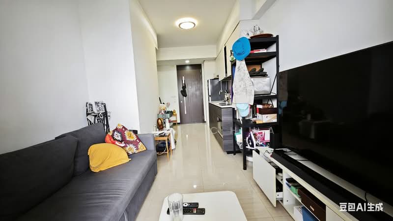 Sims Urban Oasis, 2 Sims Drive, 2 Bedrooms, 624 sqft, Condominium For Rent, by Chris Chua, 500086494 - Living Room - PropertyGuru.com.sg