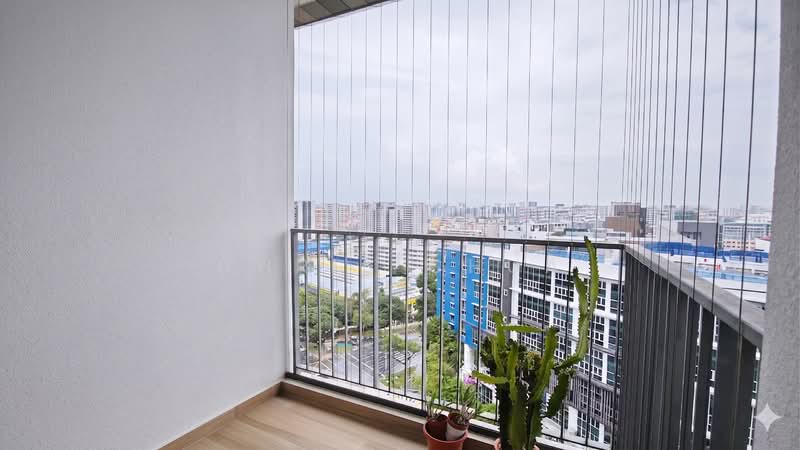 Sims Urban Oasis, 2 Sims Drive, 2 Bedrooms, 624 sqft, Condominium For Rent, by Chris Chua, 500086494 - Balcony - PropertyGuru.com.sg