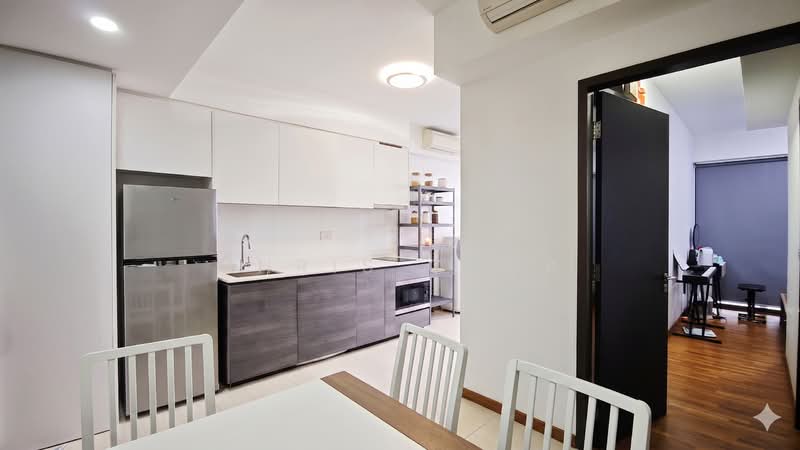 Sims Urban Oasis, 2 Sims Drive, 2 Bedrooms, 624 sqft, Condominium For Rent, by Chris Chua, 500086494 - Kitchen - PropertyGuru.com.sg