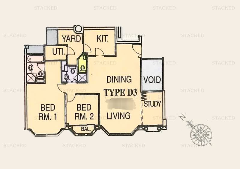 Laguna Green Condominium For Sale at S$ 1,850,000 | PropertyGuru Singapore